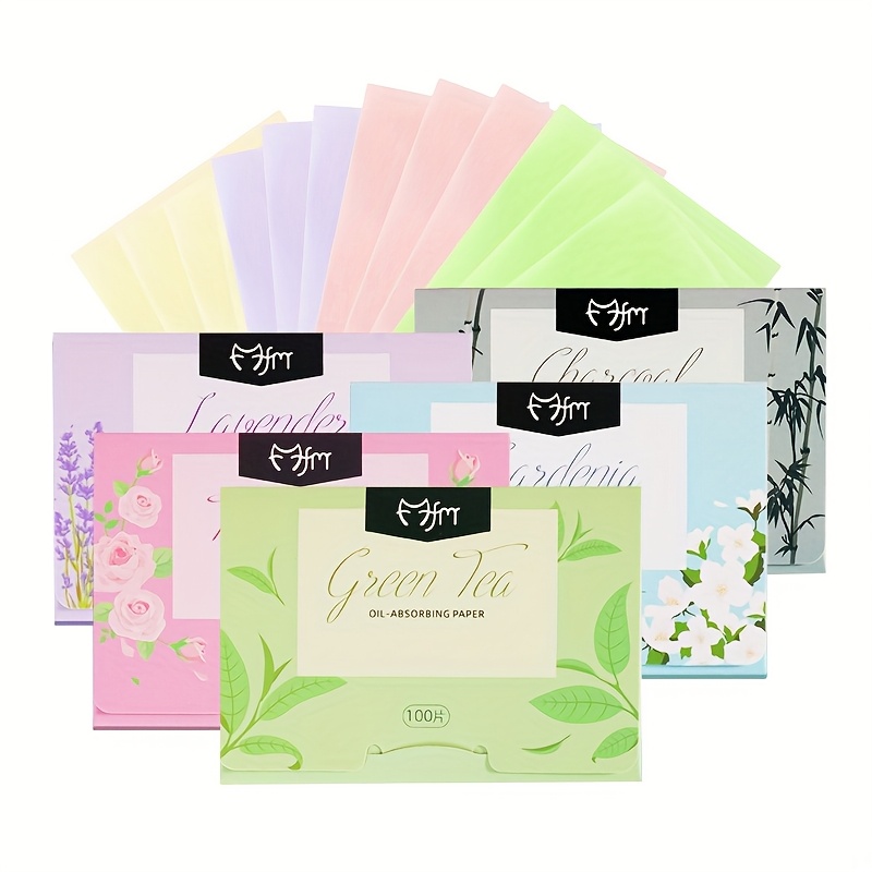 Beauty Makeup Face - กระดาษซับมัน 500 แผ่น แผ่นเช็ดหน้าควบคุมความมัน ซับน้ำมัน ทำความสะอาดผิวหน้า