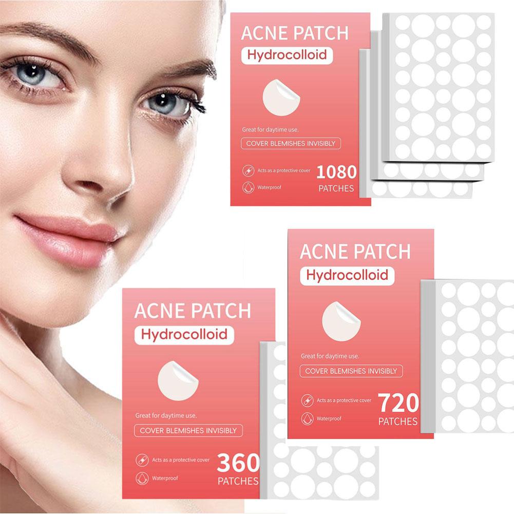 Beauty Makeup Face - 360/720/1080 นับ Hydrocolloid ที่มองไม่เห็นสิว Patch สิวสติกเกอร์คอนซีลเลอร์สําหรับจุดสิวสิวเครื่องมือแต่งหน้าความงาม