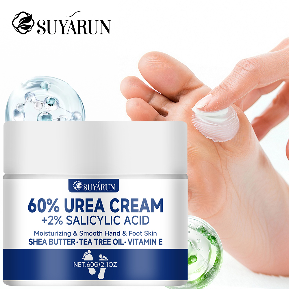 Anti-Aging Face Cream - SUYARUN ครีมทาเท้ายูเรีย 60% สําหรับส้นเท้าแตกและผิวแห้ง - การรักษาความชุ่มชื้นอย่างเข้มข้น,
