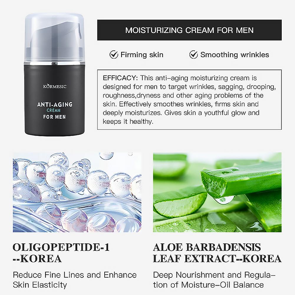 ครีมทาหน้าสำหรับผู้ชาย ครีมต่อ - Anti-Aging Face Cream บทวิจารณ์และราคา