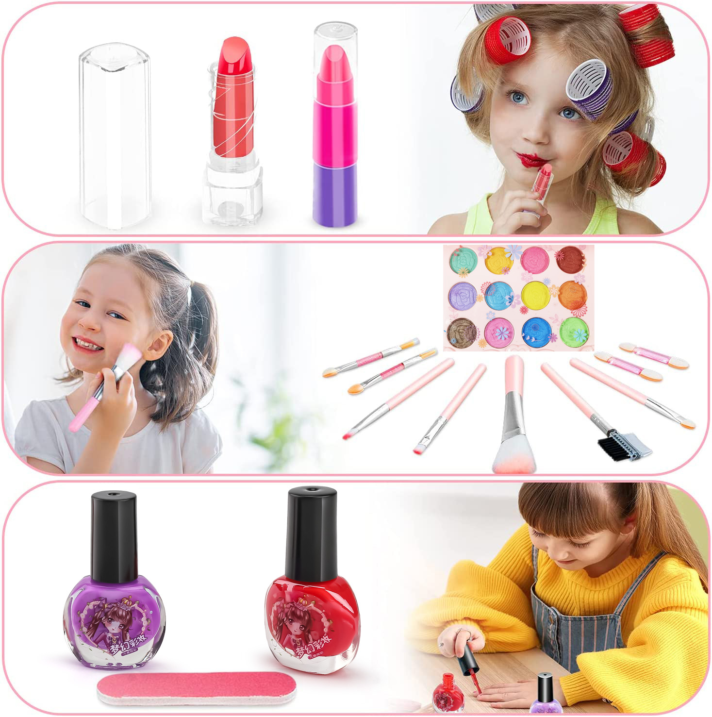 ชุดของเล่นแต่งหน้าสำหรับเด็กผู - Beauty Makeup Set For Kids บทวิจารณ์และราคา