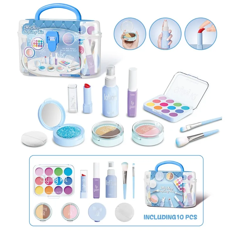 ชุดของเล่นแต่งหน้าจำลองสำหรับเ - Beauty Makeup Set For Kids บทวิจารณ์และราคา